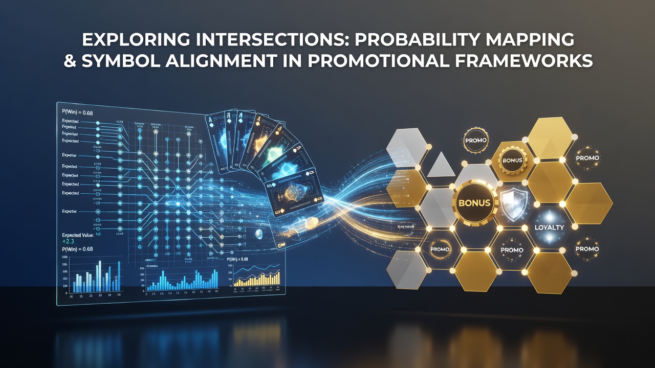 Diagram illustrating probability pathways in card games intersecting with slot symbol alignment grids