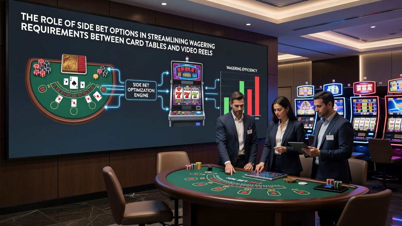 Close-up of mobile screen displaying side bet resolution and slot spin history side by side
