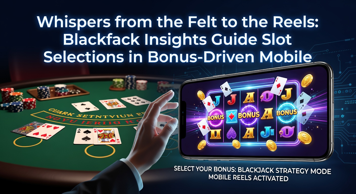 Close-up of a blackjack hand on mobile overlaying slot bonus wheel spin, illustrating strategy crossover